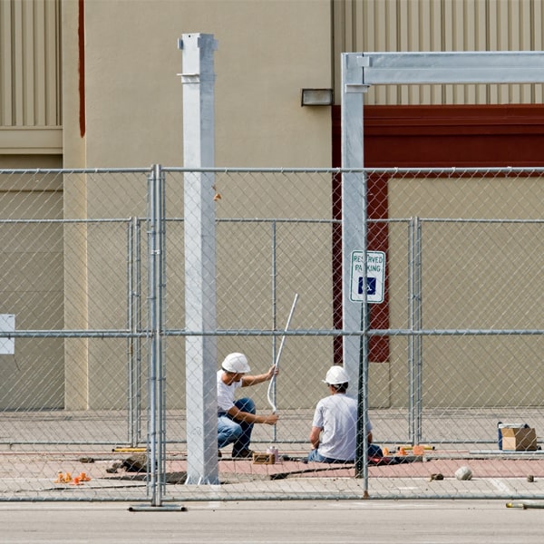 how long can i rent the temporary fence for my work site or event in Milledgeville IL